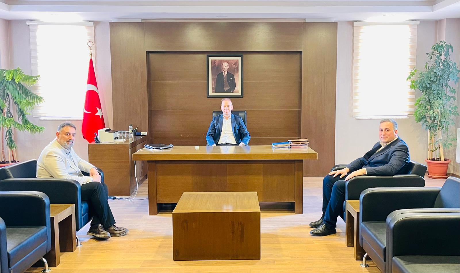 Ilgın Kaymakamı Mustafa MASLAK'a Ziyaret