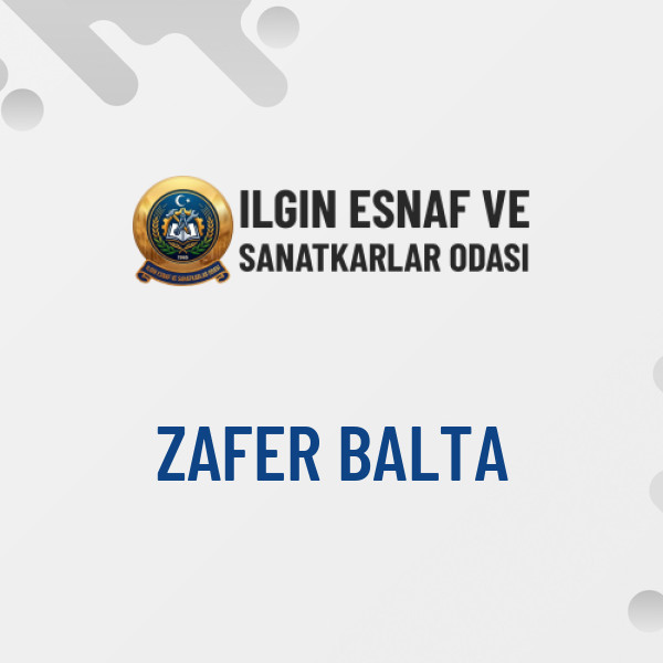 ZAFER BALTA