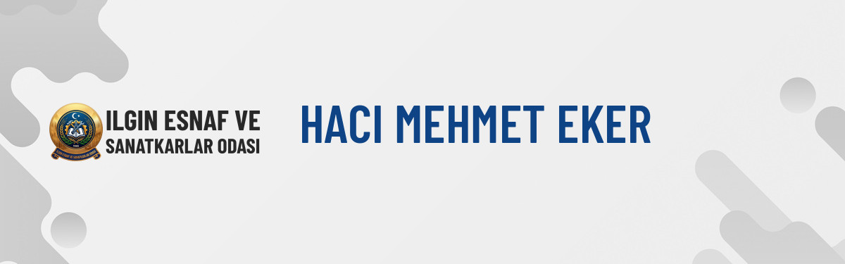 HACI MEHMET EKER