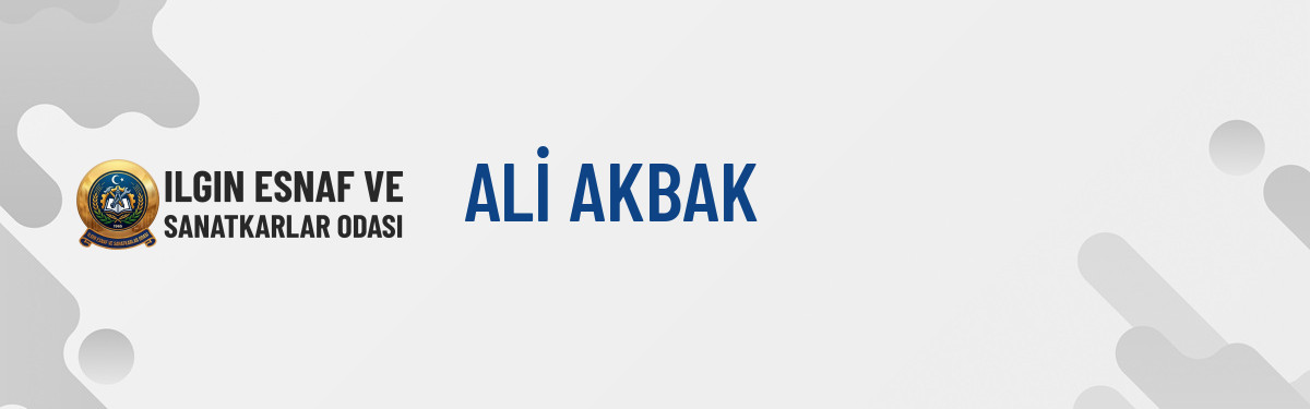 ALİ AKBAK
