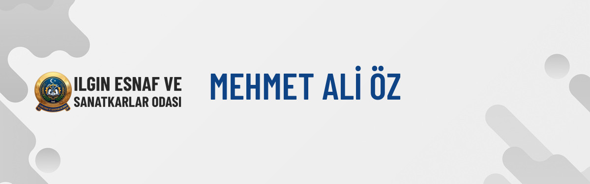 MEHMET ALİ ÖZ