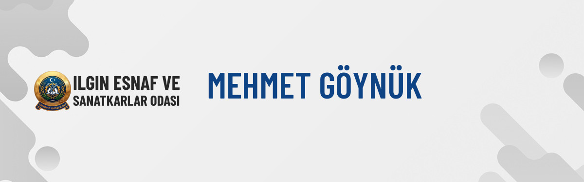 MEHMET GÖYNÜK