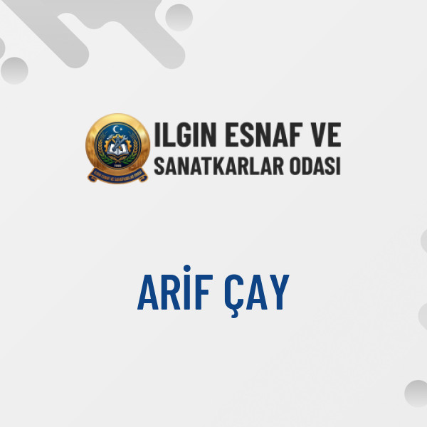 ARİF ÇAY