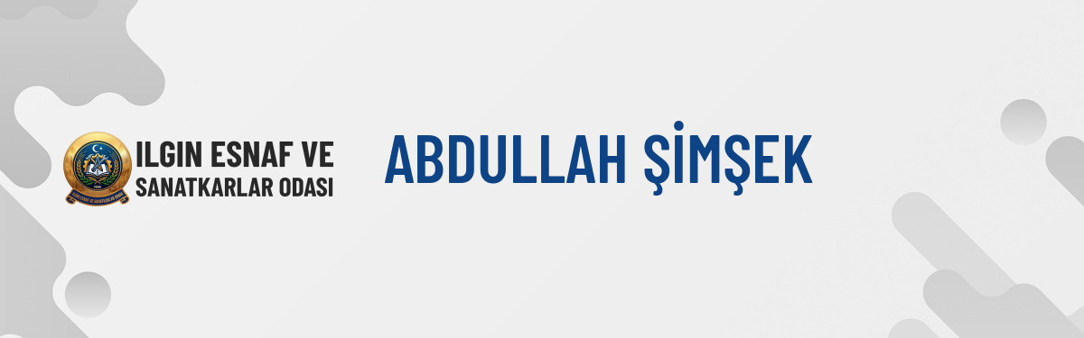 ABDULLAH ŞİMŞEK