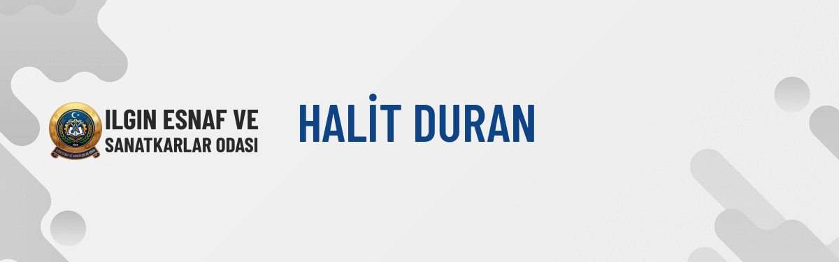 HALİT DURAN
