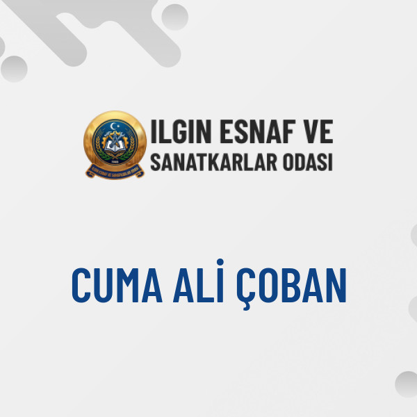 CUMA ALİ ÇOBAN