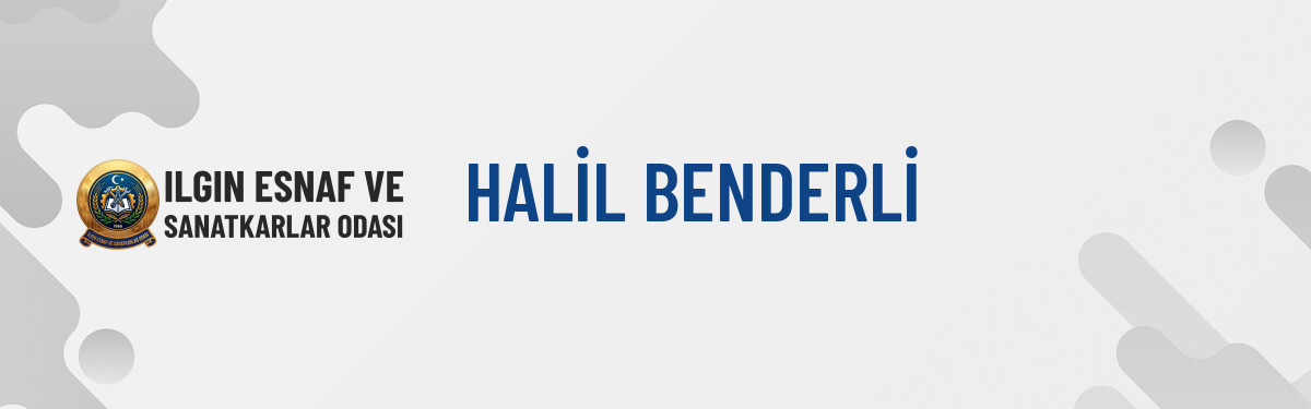 HALİL BENDERLİ