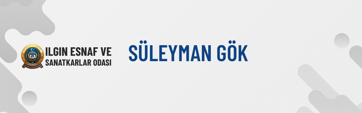 SÜLEYMAN GÖK