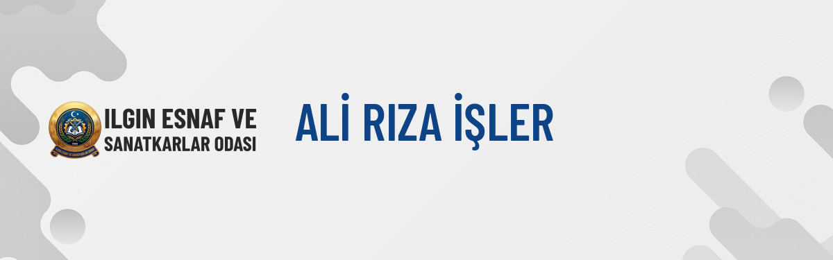 ALİ RIZA İŞLER