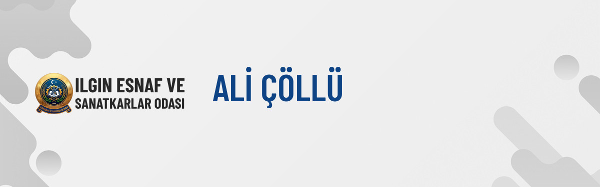ALİ ÇÖLLÜ