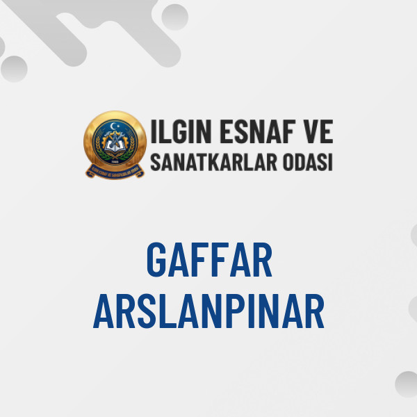 GAFFAR ARSLANPINAR
