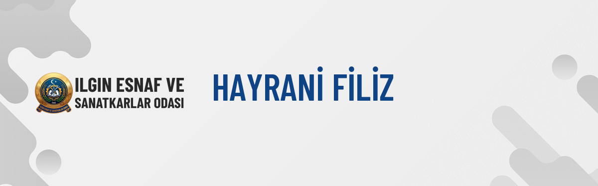 HAYRANİ FİLİZ