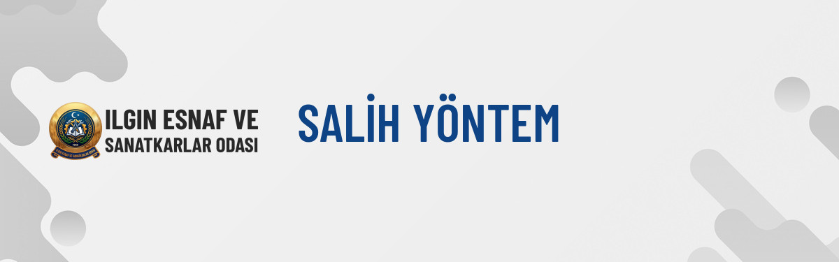 SALİH YÖNTEM