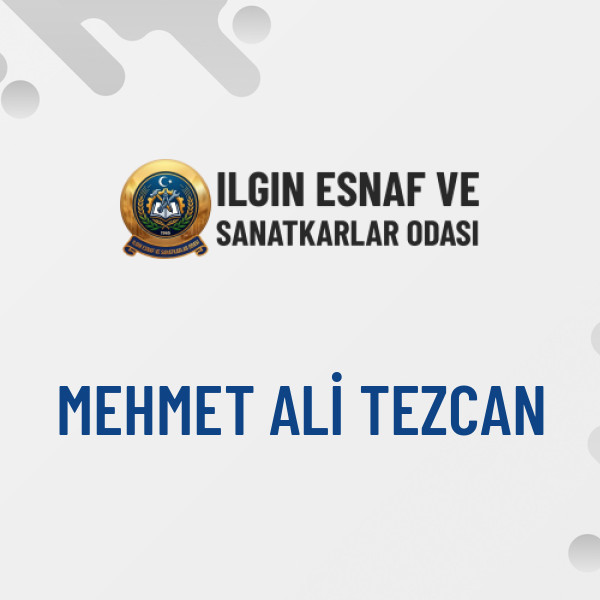 MEHMET ALİ TEZCAN